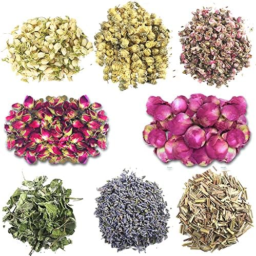 MIUPOO Dried Flower Herbal Soap Making Kit