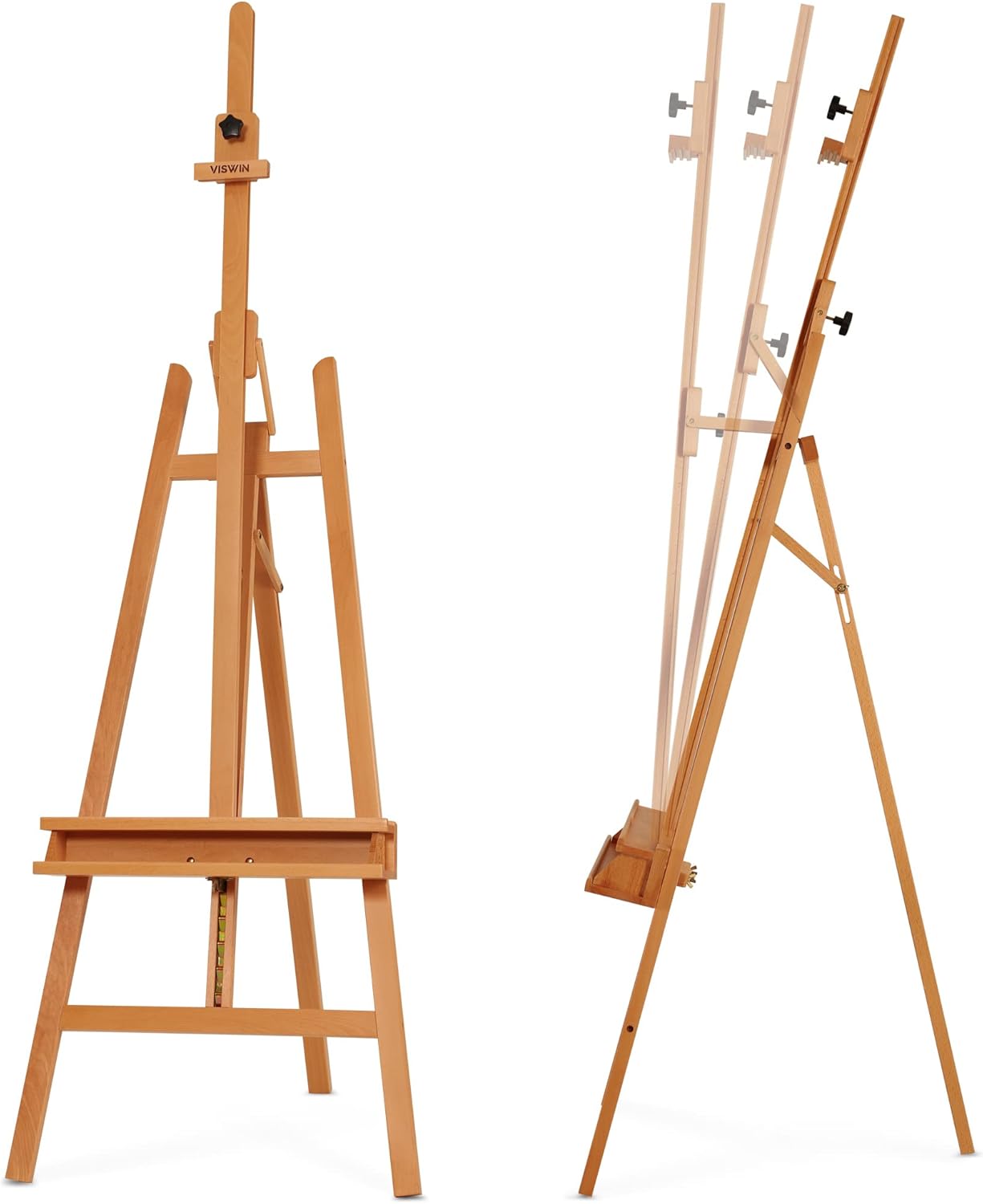 VISWIN Inclinable A-Frame Easel for Painting and Display