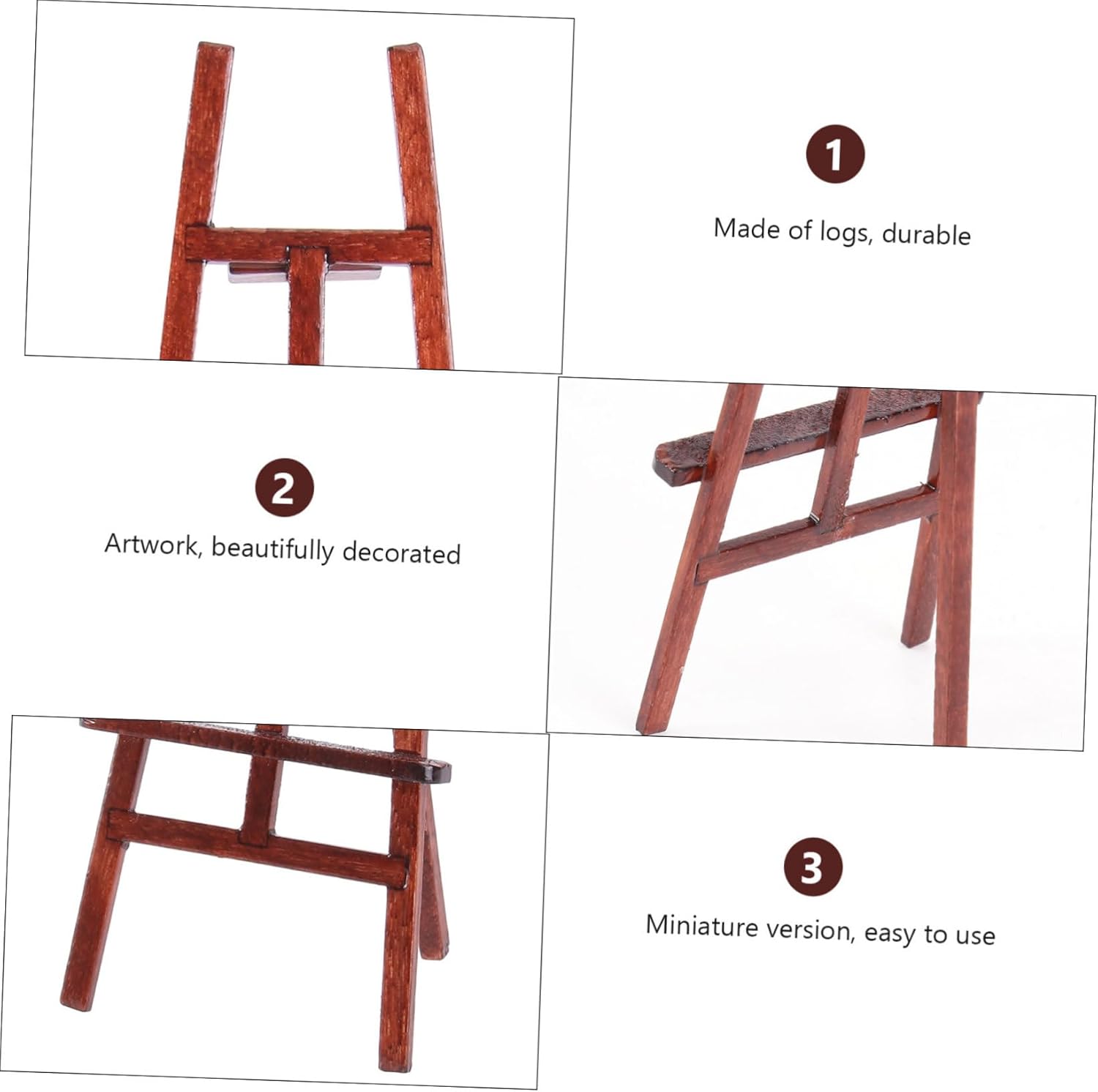 VICASKY Miniature Easel Art Display Decor
