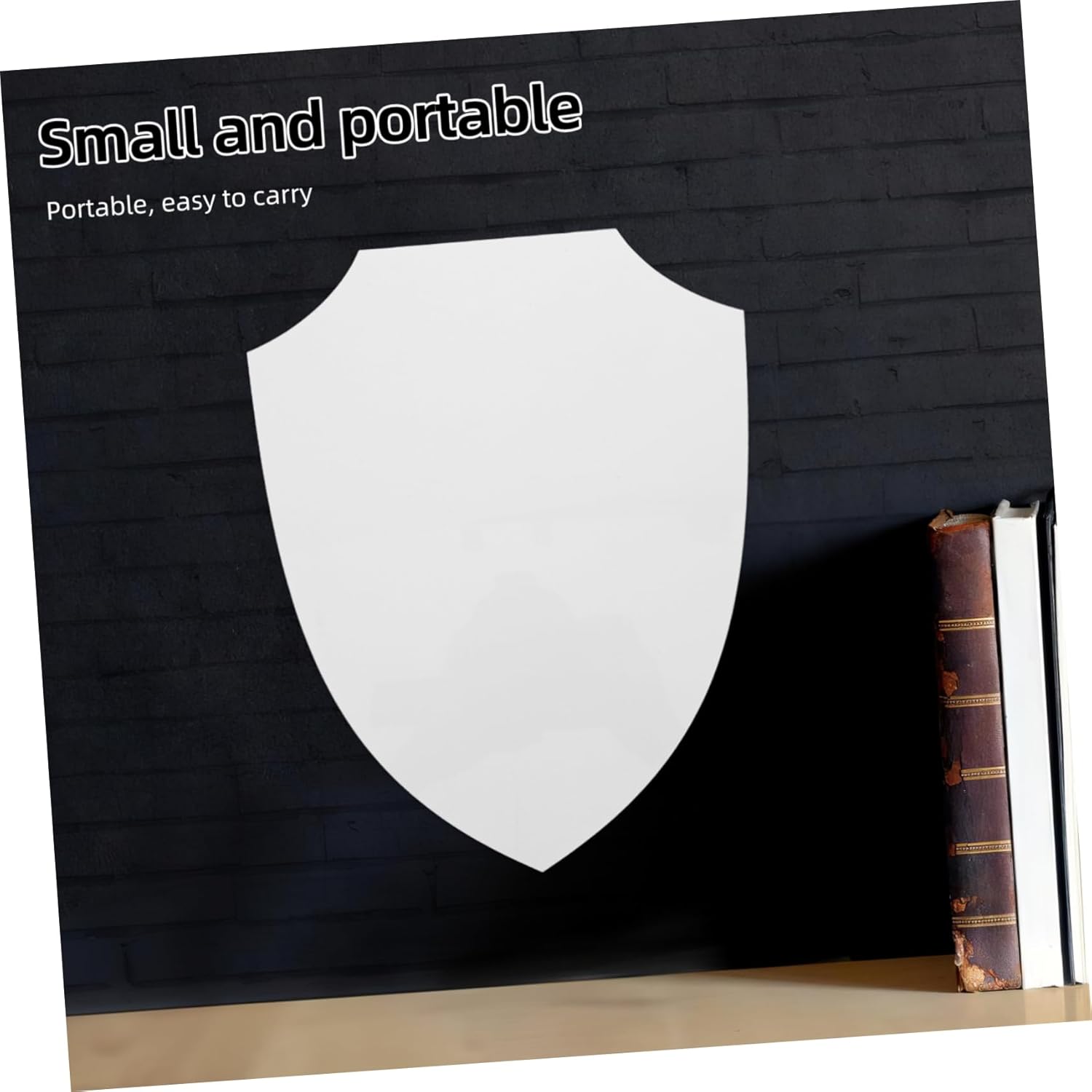 Ciieeo 2pcs Unfinished Shield Photo Frame for Sublimation Crafting