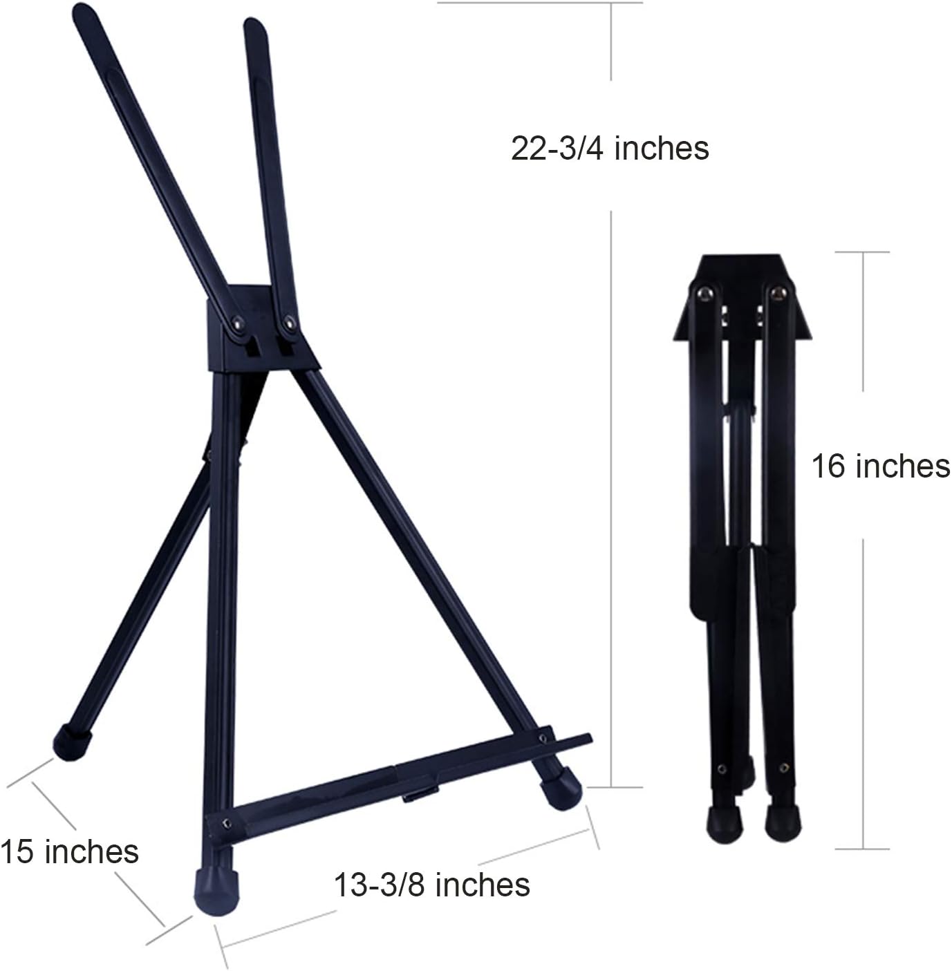 Tosnail 2 Pack 22 Inches Art Easel Stand Tabletop