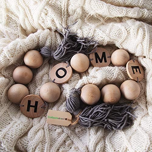 1 Inch Unfinished Wooden Balls Pack of 100