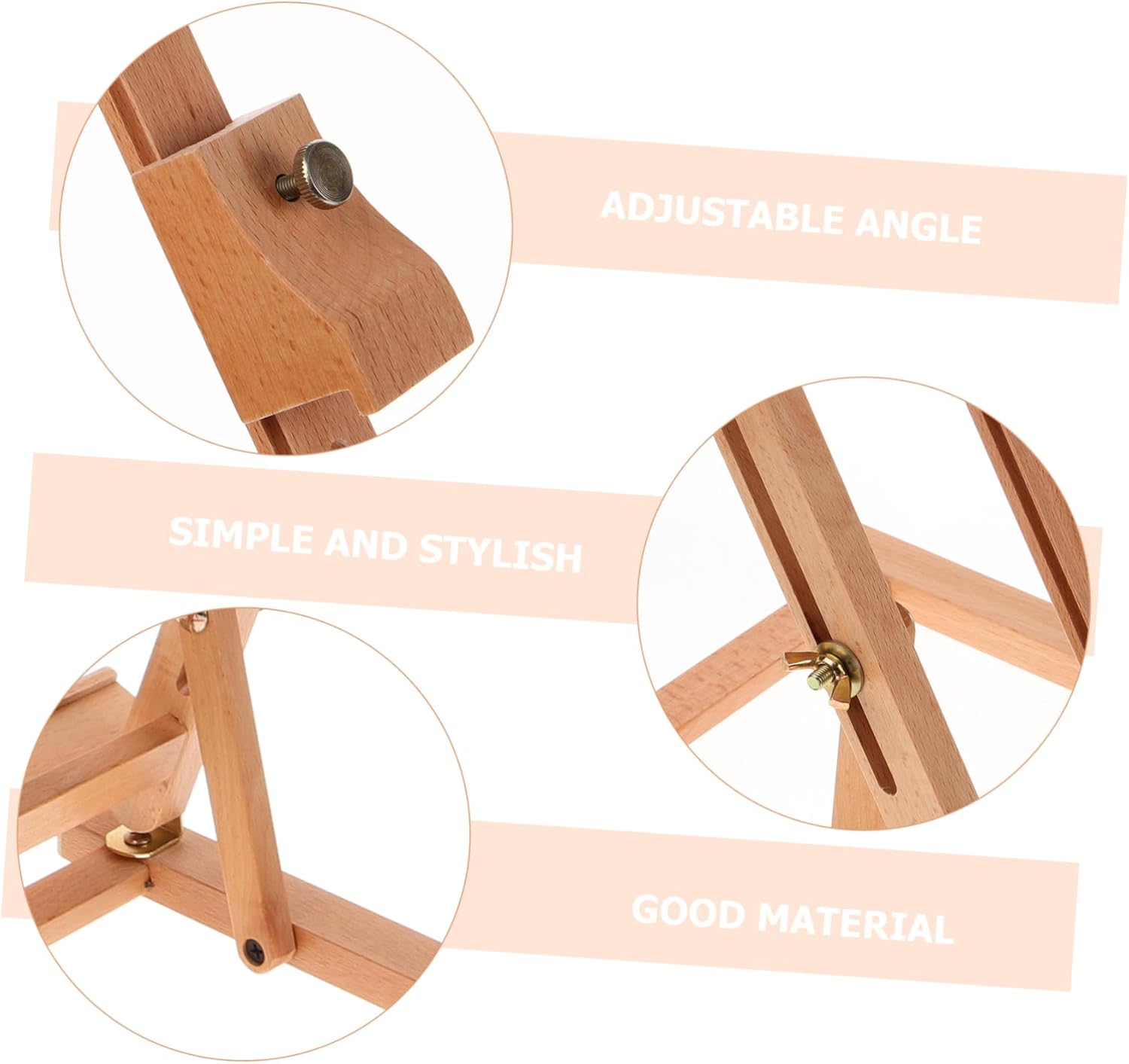 Portable Art Display Easel for Painting and Sketching