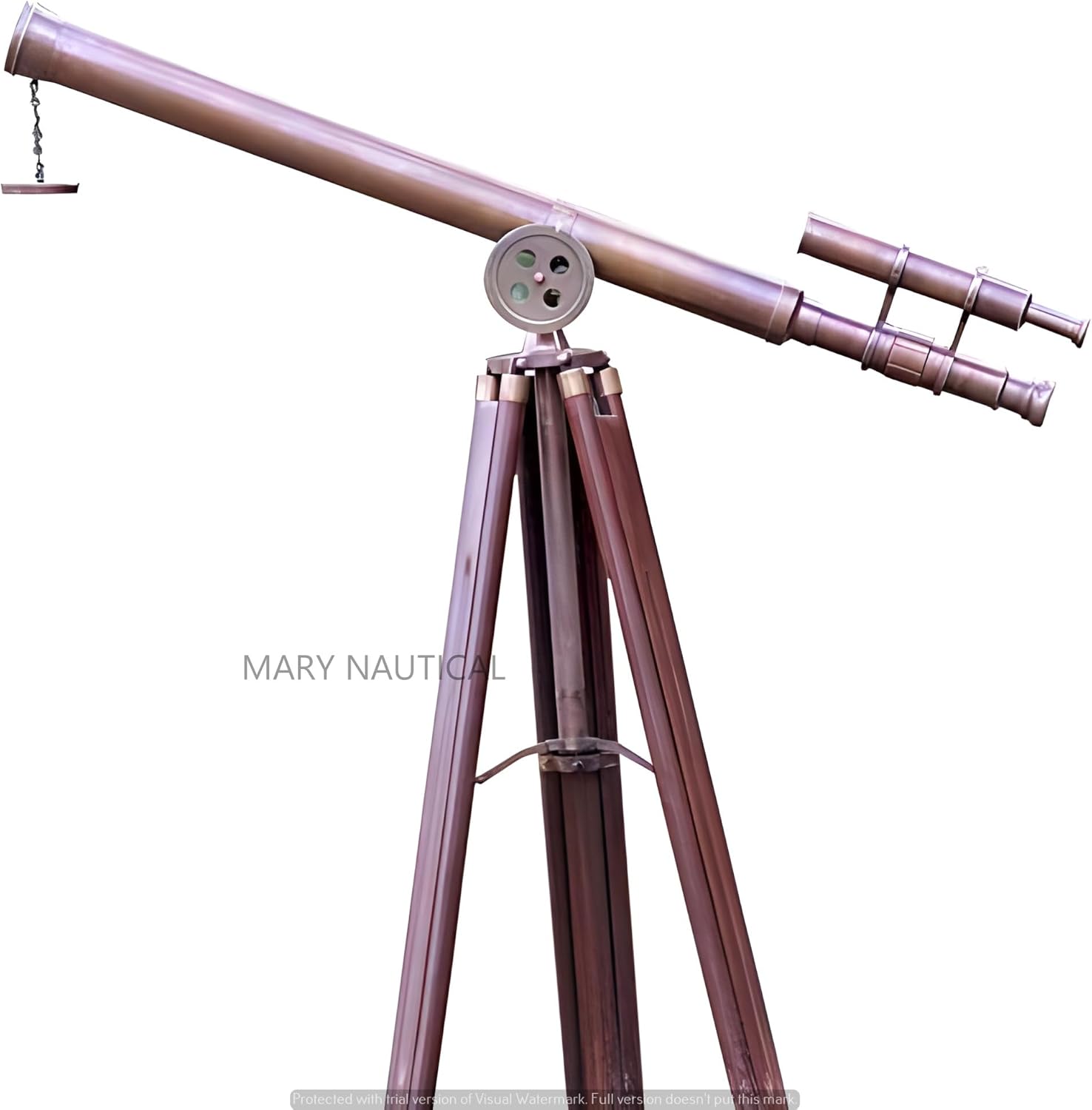 Mary Nautical US Navy Griffith Antique Adjustable Telescope Stand
