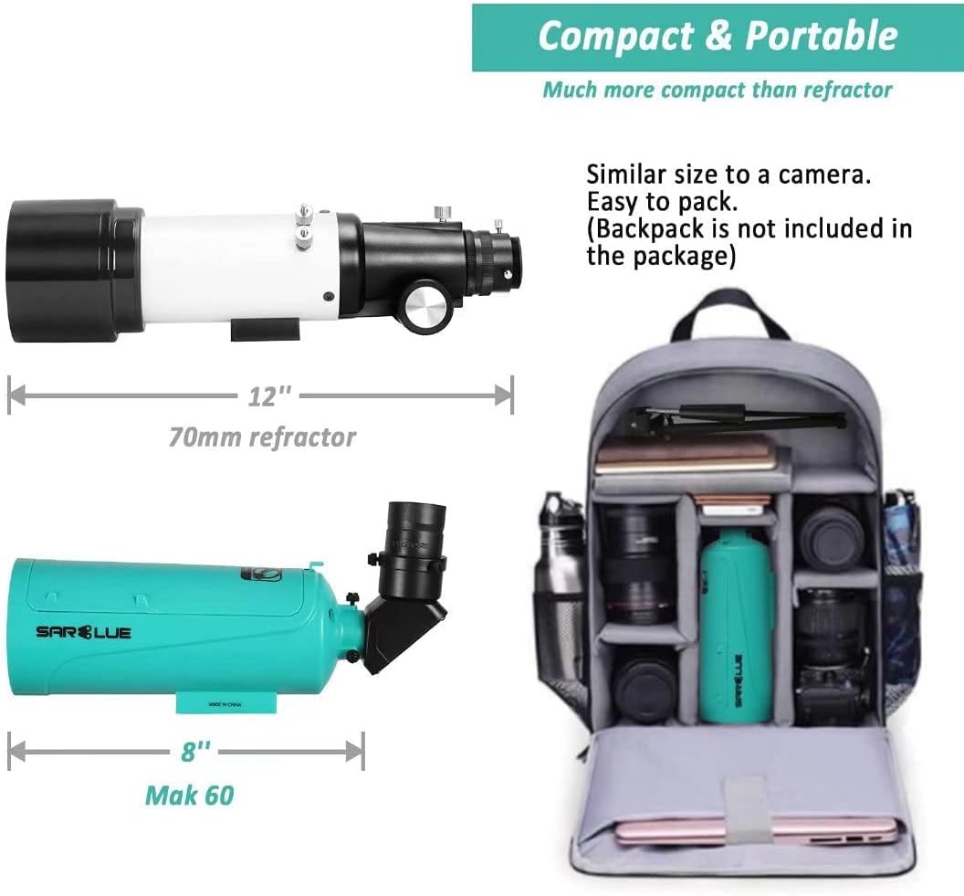 SARBLUE Maksutov-Cassegrain Telescope for Astronomy Beginners