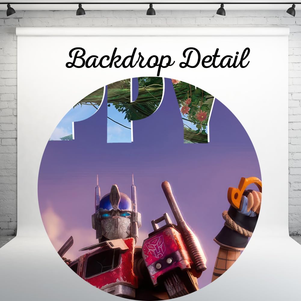 Battle Royale Birthday Banner Backdrop 5x3 ft