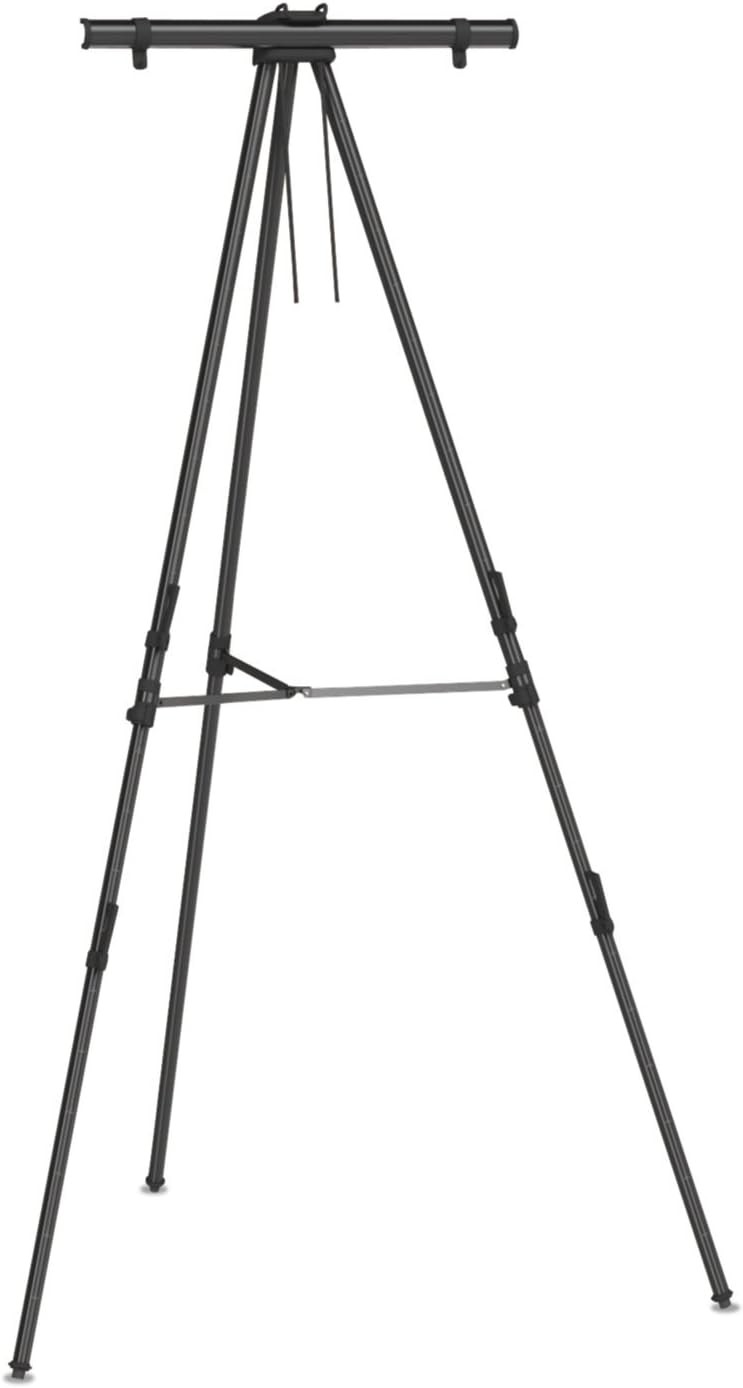 Quartet Easel Heavy-Duty 66 Adjustable Black