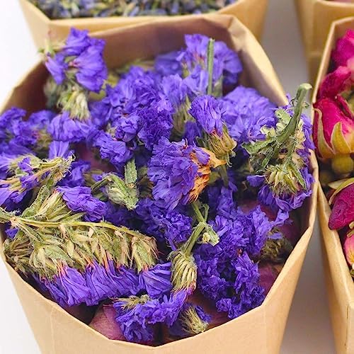 9 Bags Set Dried Flowers for Candle and Soap Making