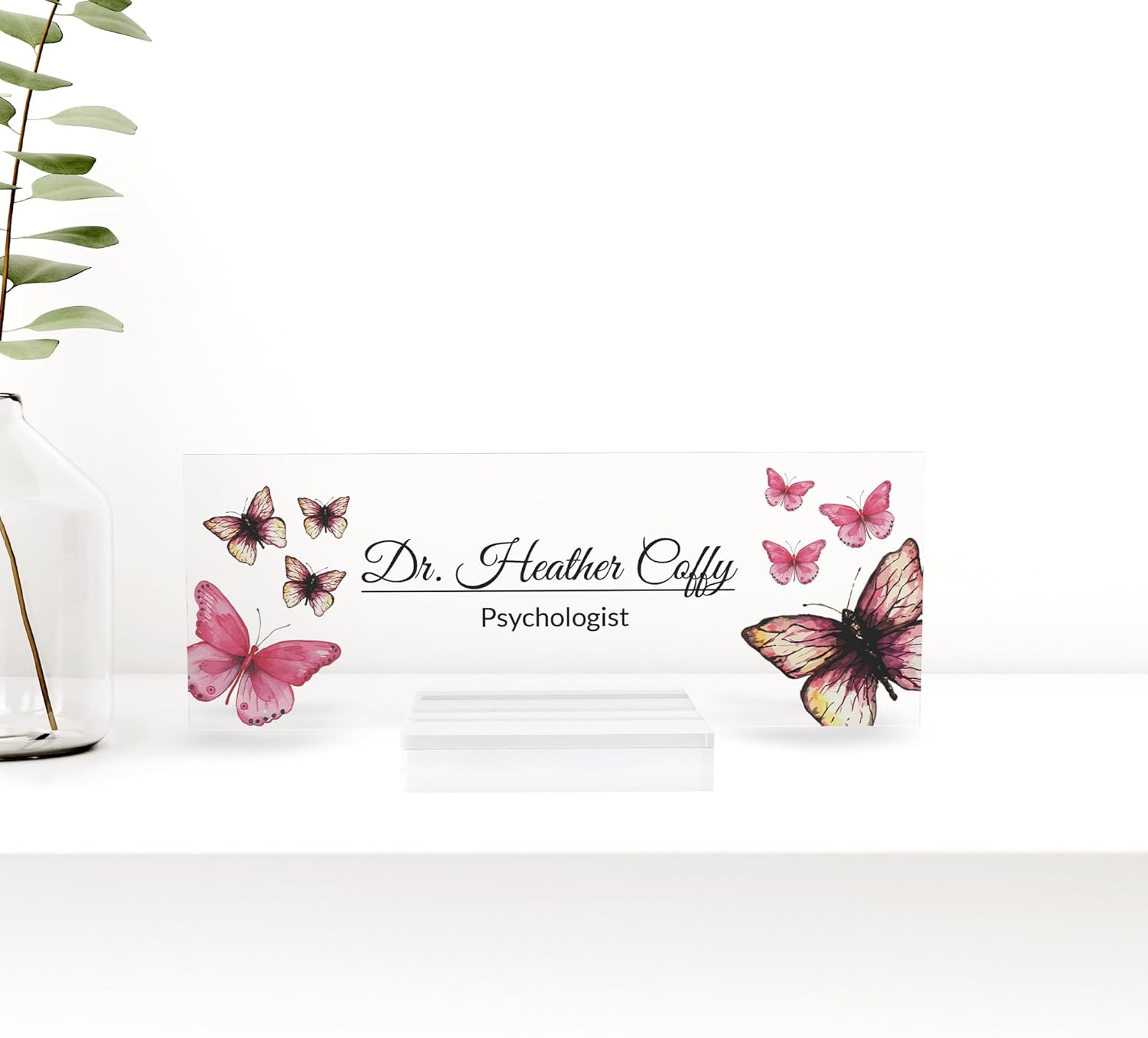 Personalized Office Desk Name Plate Sign