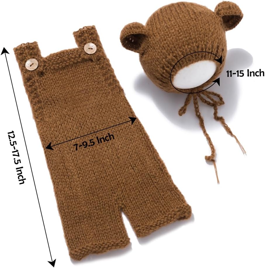 CuteBBPhoto Newborn Baby Boy Photography Outfits Romper Set