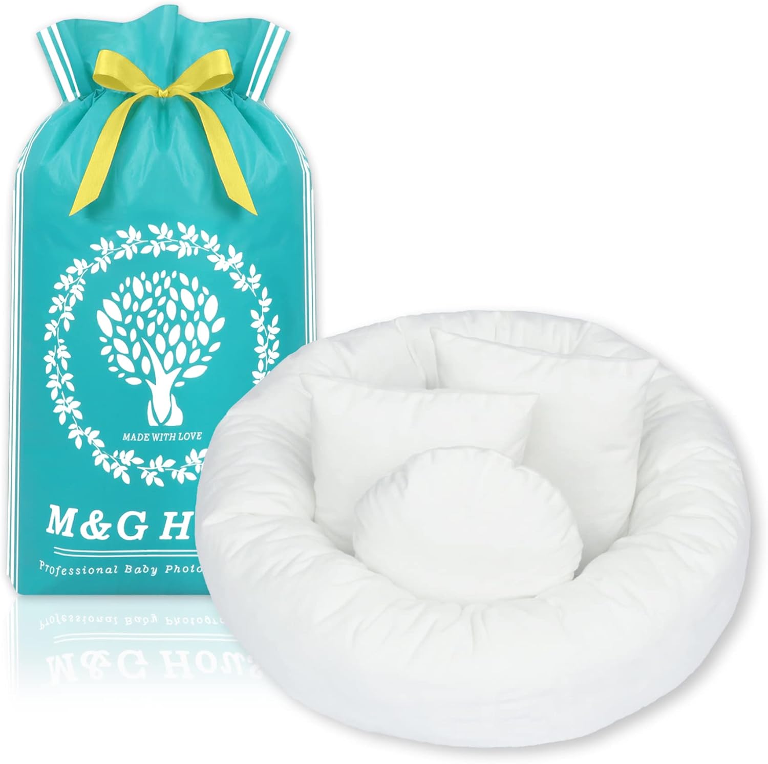 4PC Newborn Photo Props Set for 0-3 Months Babies