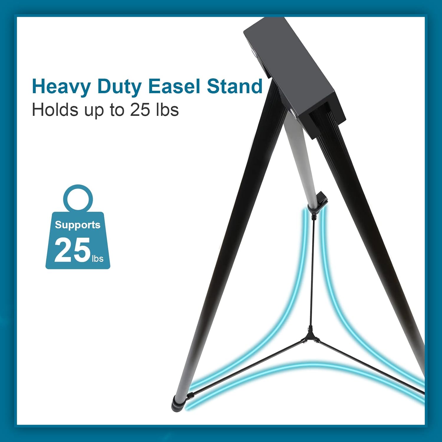 PUJIANG 63 Inch Adjustable Heavy Duty Easel Stand