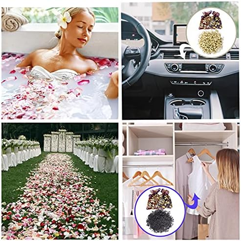 40 Bags Natural Dried Flowers Kit for Soap Candle Resin Jewelry Making