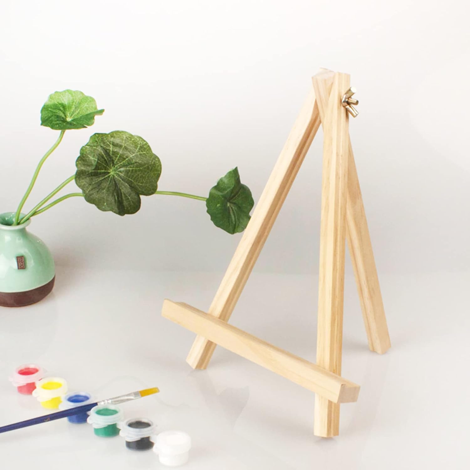 Tosnail 12 Pack 9 Inch Wooden Art Easel Stand