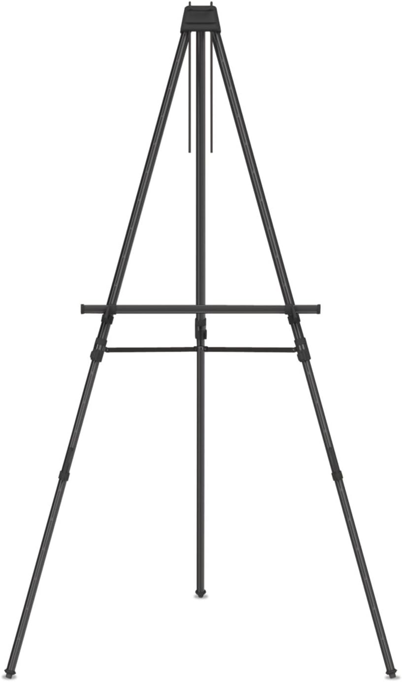 Quartet Easel Heavy-Duty 66 Adjustable Black