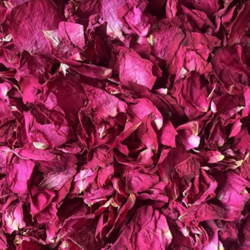 Dried Rose Petals 50g Natural Fragrant for Bath Spa DIY Crafts