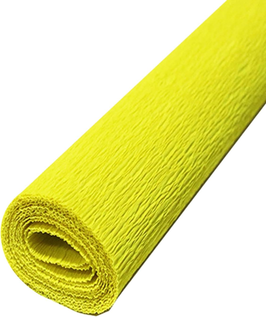 Yellow Crepe Paper Streamers 1 Roll Party Decor