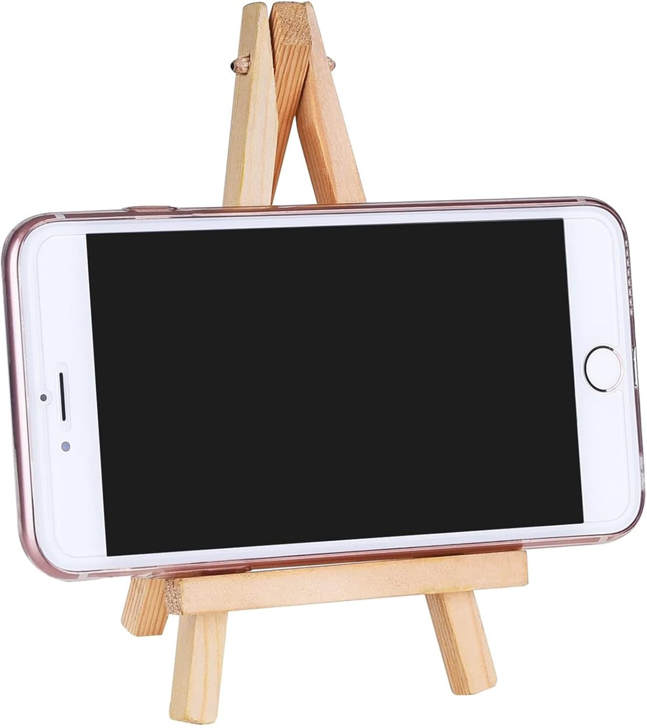 EBOOT 12 Pack Mini Wood Display Easel 5 Inch
