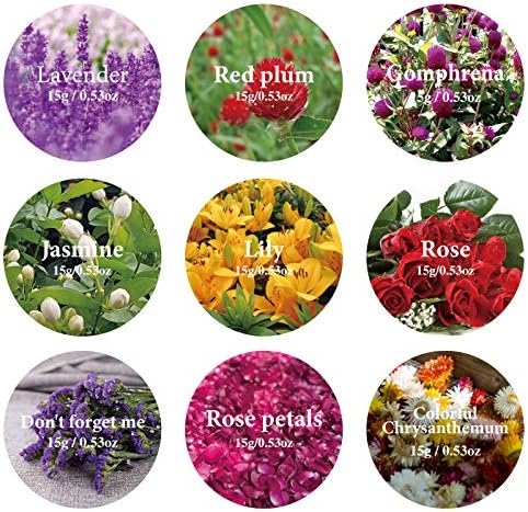 SACATR Natural Dried Flower for Soap Making