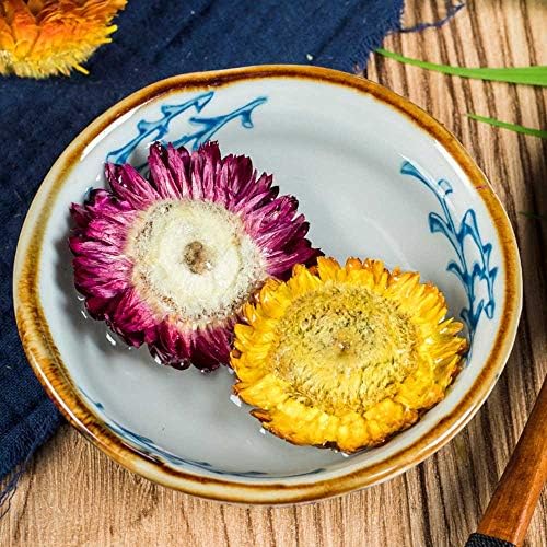 TooGet Fragrant Strawflower Dried Flowers for Decor and Crafts