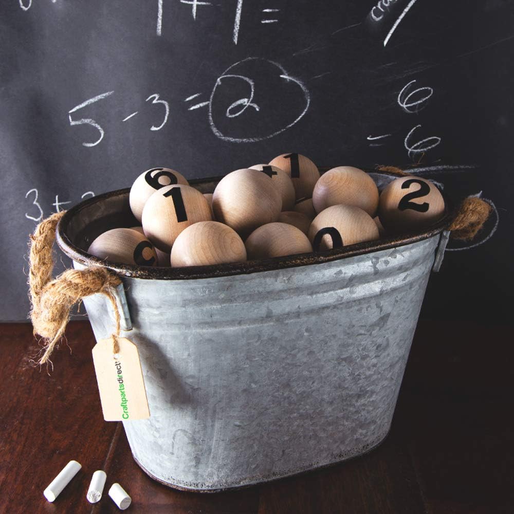 1 Inch Unfinished Wooden Balls Pack of 100
