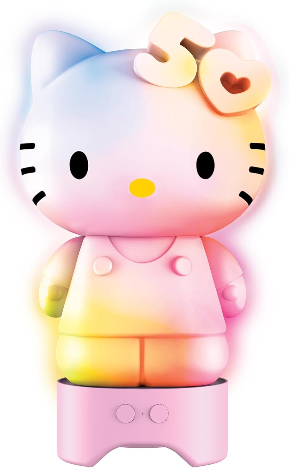 Hello Kitty 50th Anniversary Bluetooth Speaker with LED Lights