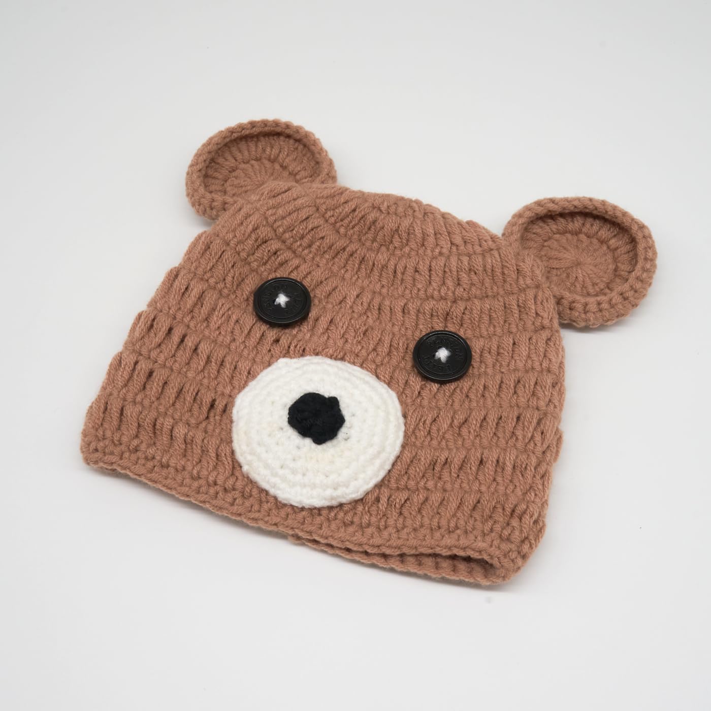 Zeroest Newborn Photography Props Bear Hat Diaper Cover Set