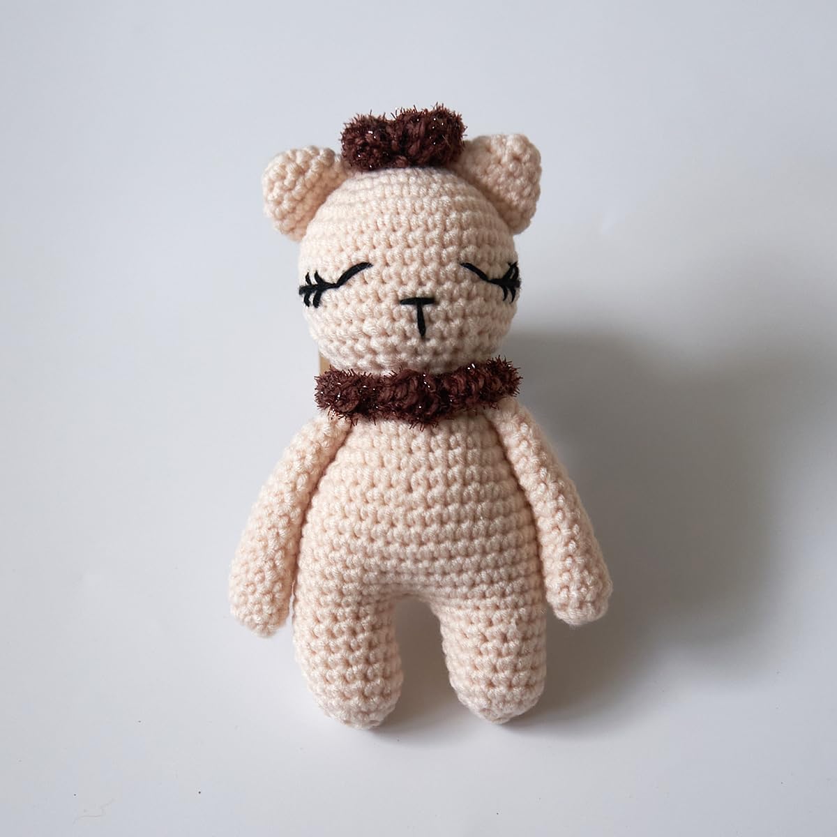 Zeroest Newborn Boy Girl Crochet Bonnet Bear Props Baby Photoshoot Outfits