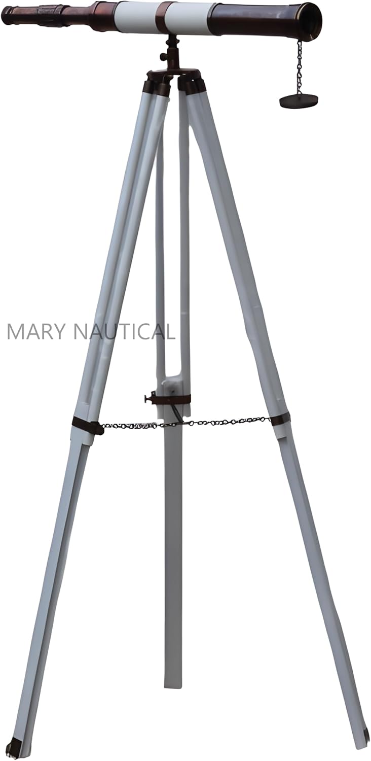 MARY NAUTICAL Maritime Style Telescope Decor