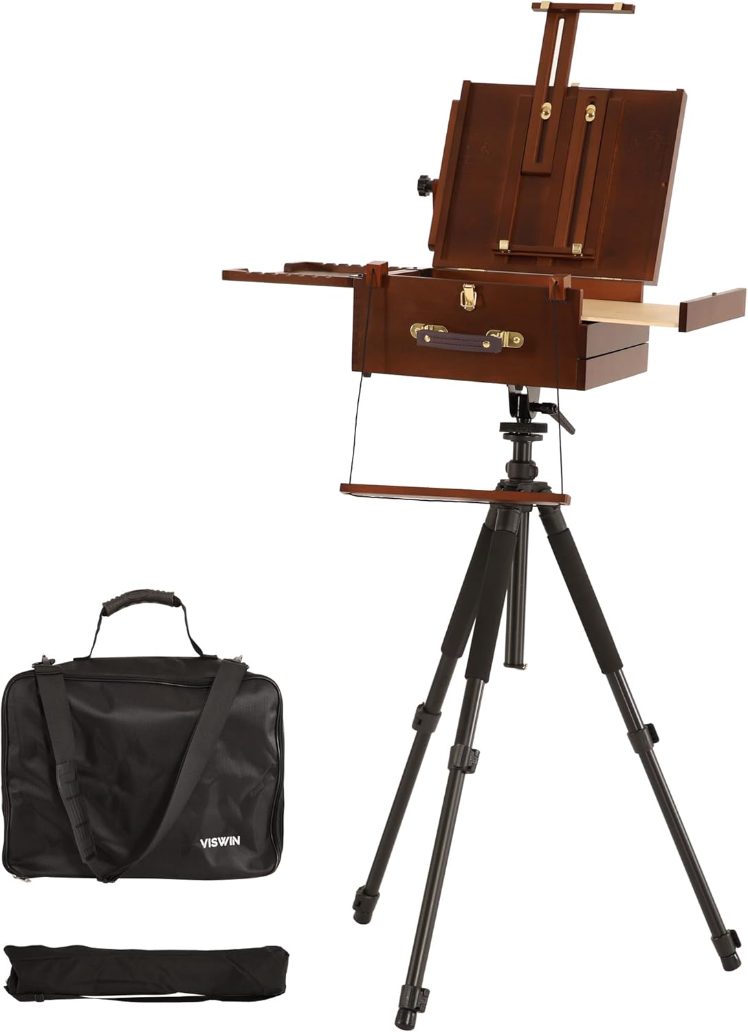 VISWIN Portable Easel with Carry Bags and Tripod for Artists