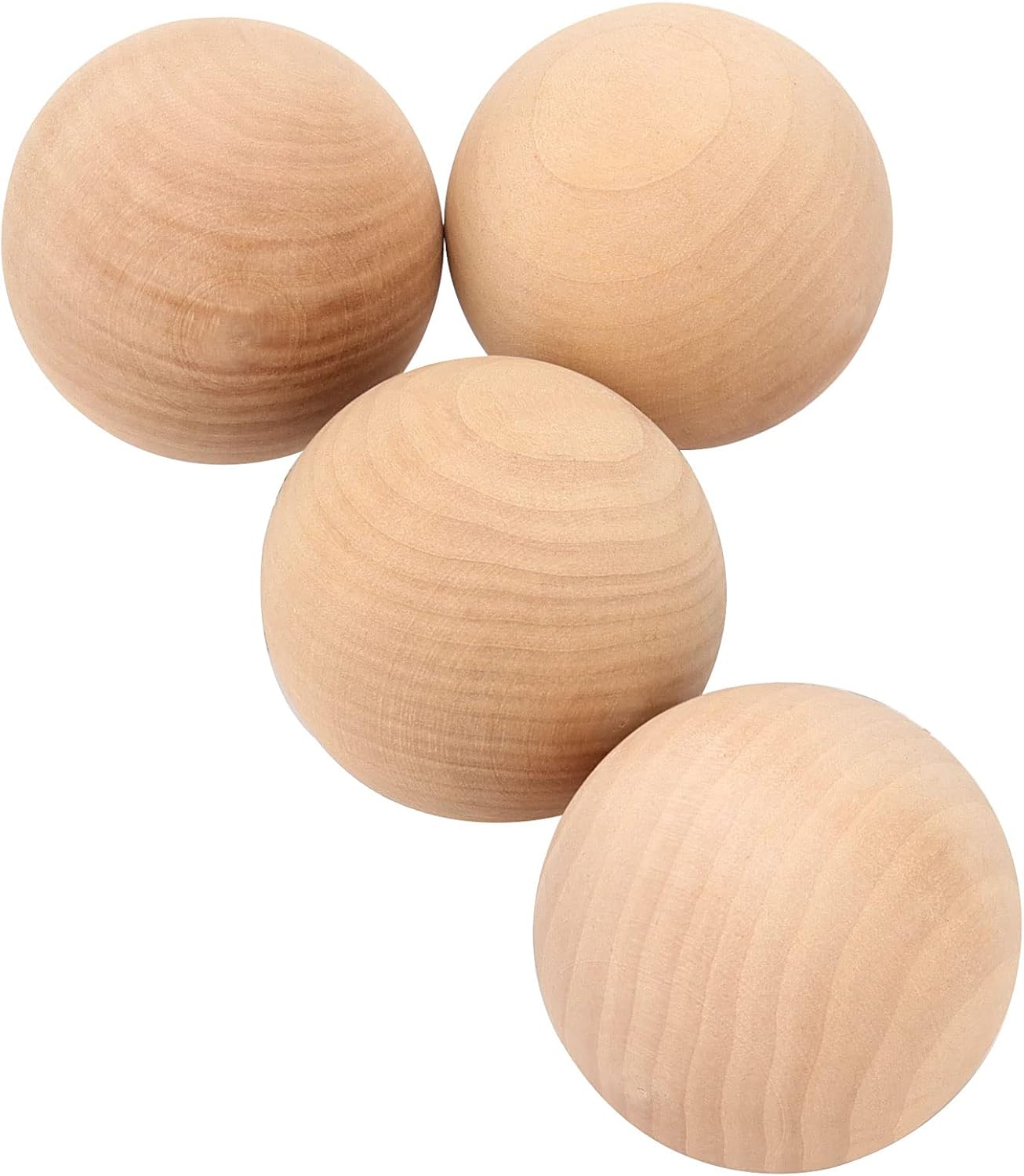 SEUNMUK 8 Pack 236 Inch Unfinished Wooden Balls for DIY Crafts