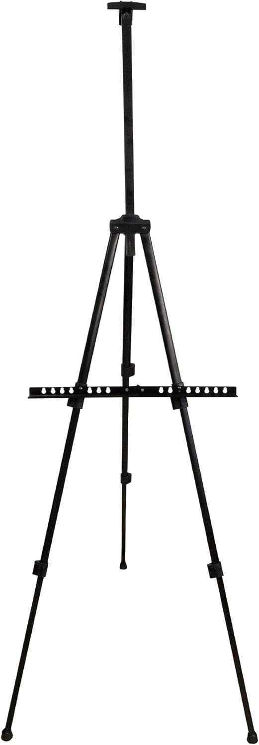 Pacific Arc Adjustable Aluminum Art Easel with Carrying Bag