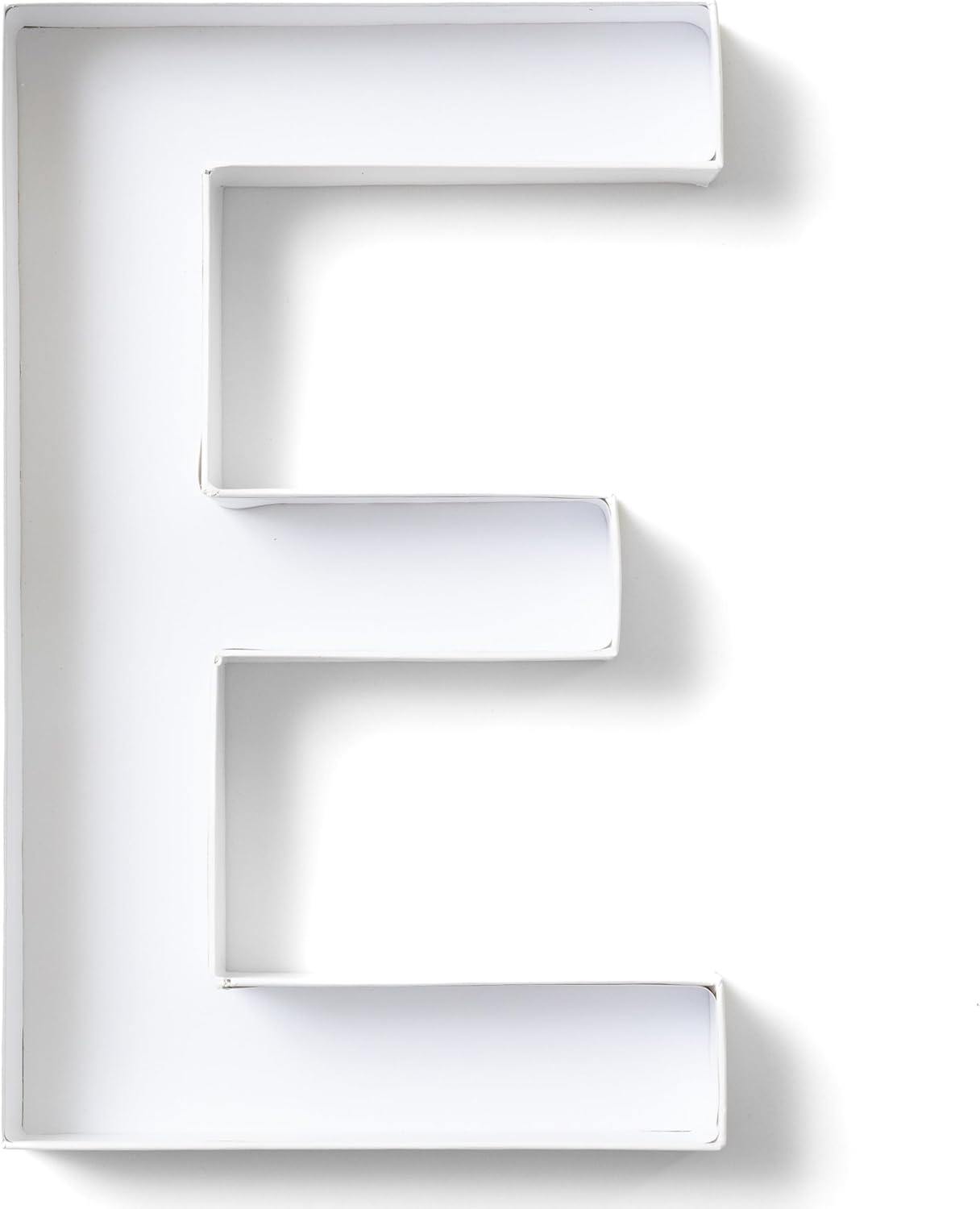 Handmade Cardboard Letter E Candy Box 12 x 15