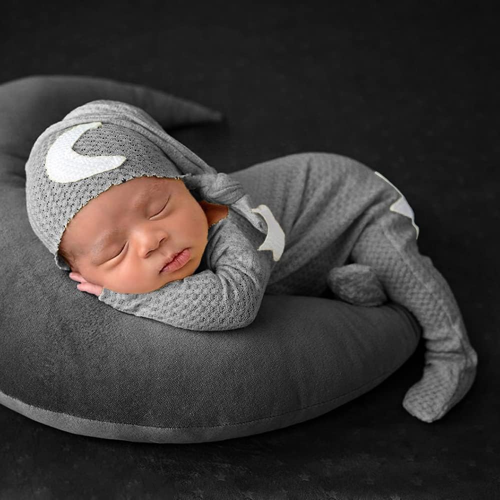 Vedory Baby Photo Props Set Crochet Clothes Hat Pants Newborn Outfits