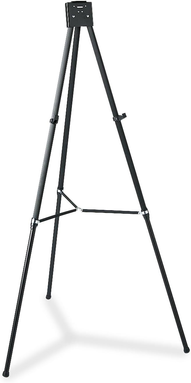 Quartet Easel Heavy-Duty 66 Adjustable Black
