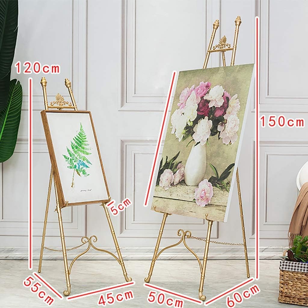 Iron Art Easel Stand for Painting and Display