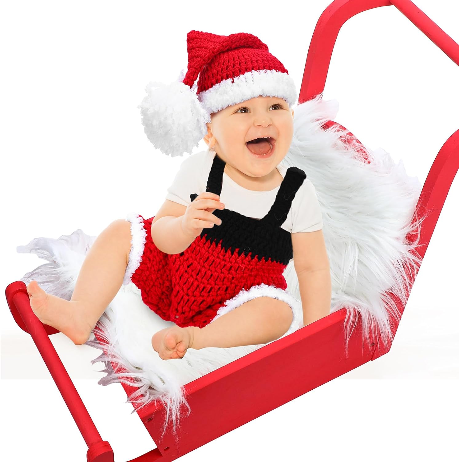 3 Set Christmas Newborn Photography Props