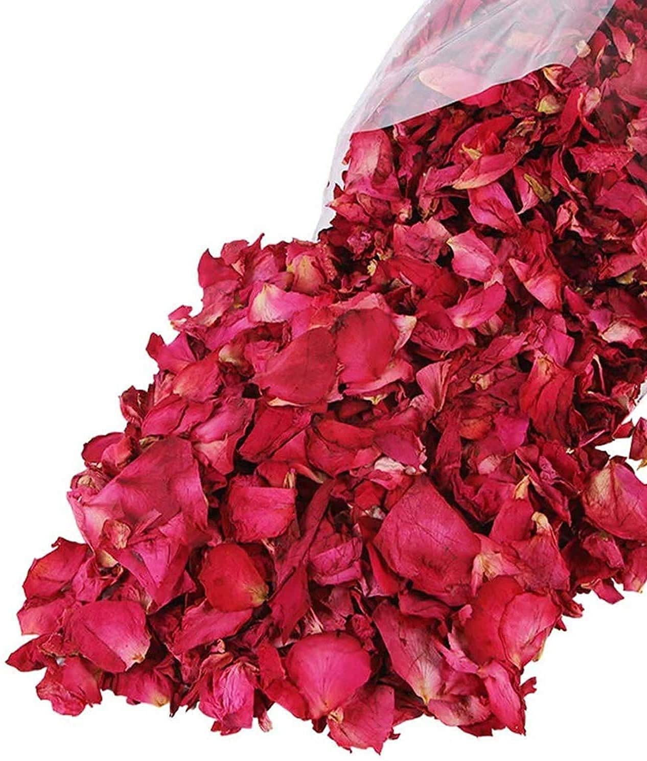 100g Natural Dried Rose Petals for Bath Spa and Crafts
