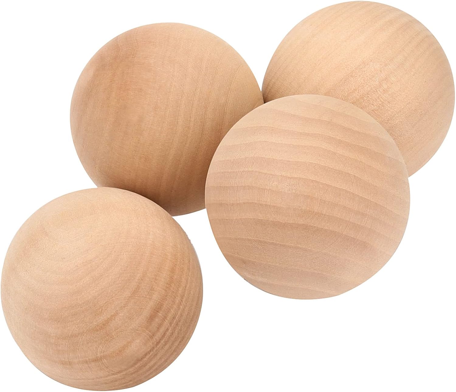SEUNMUK 8 Pack 236 Inch Unfinished Wooden Balls for DIY Crafts