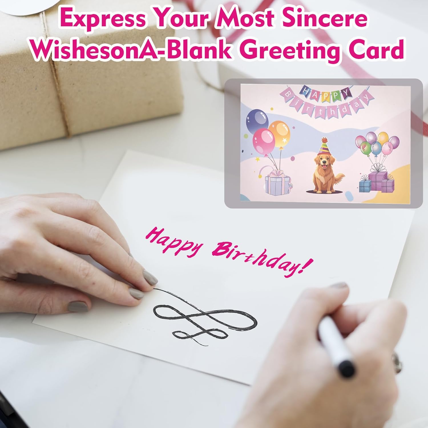 Funny Dog Birthday Card with Music and LED Lights