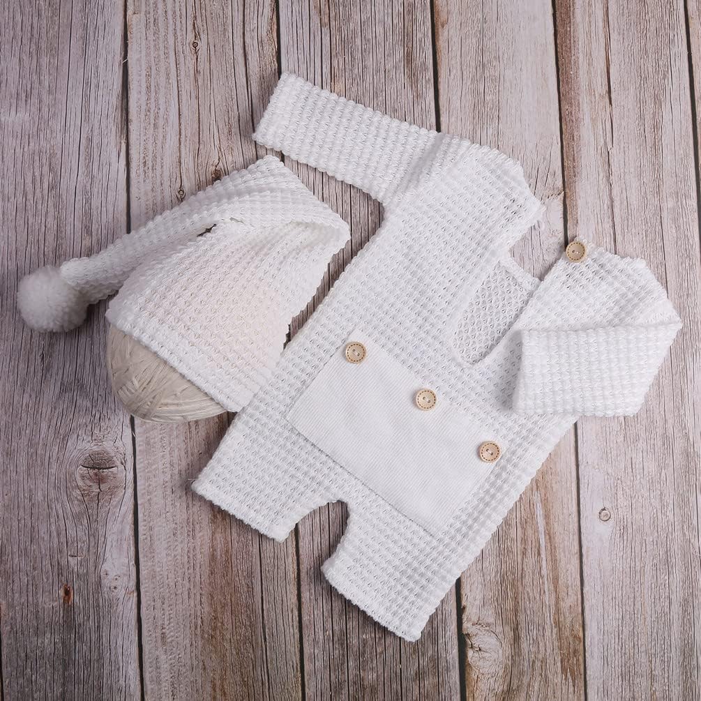 Vedory Newborn Photography Props Boy Outfit Set