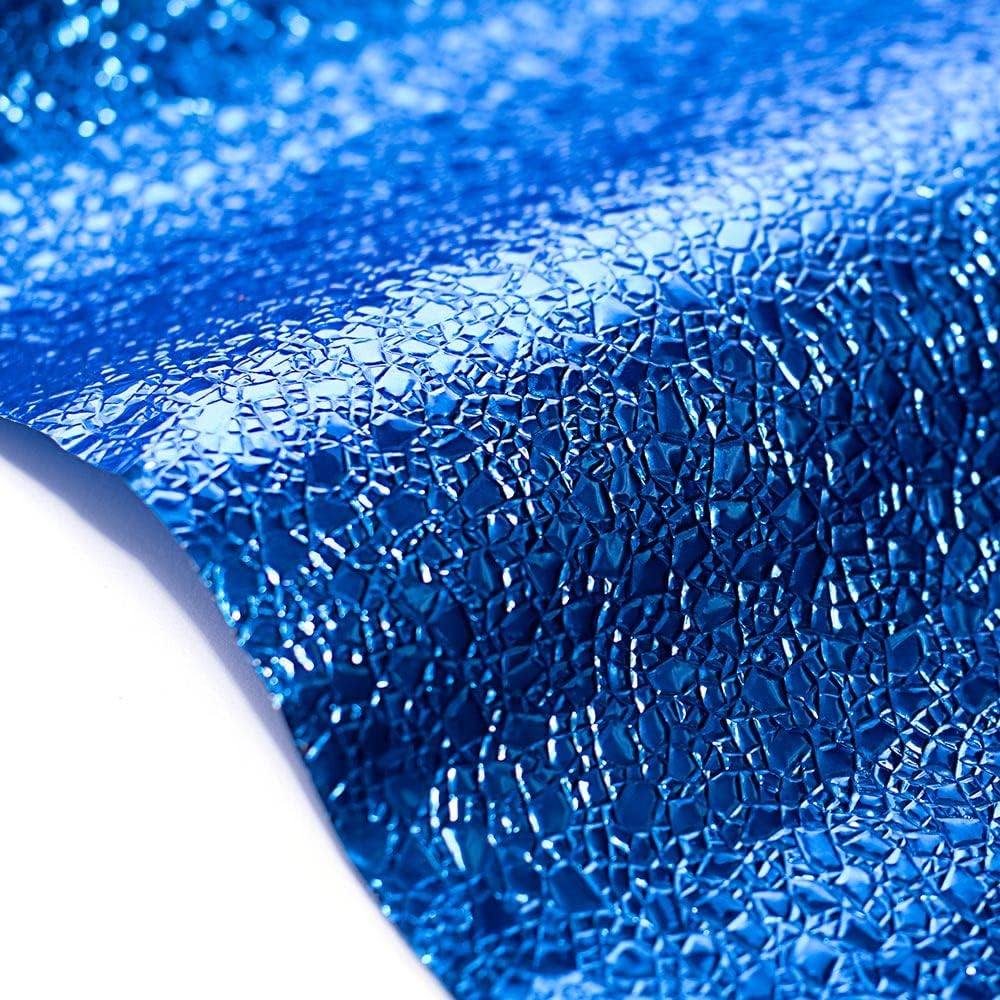Andersons Royal Blue Cracked Ice Textured Decor Roll 48x24ft