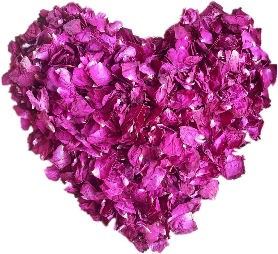 Dried Rose Petals 50g Natural Fragrant for Bath Spa DIY Crafts