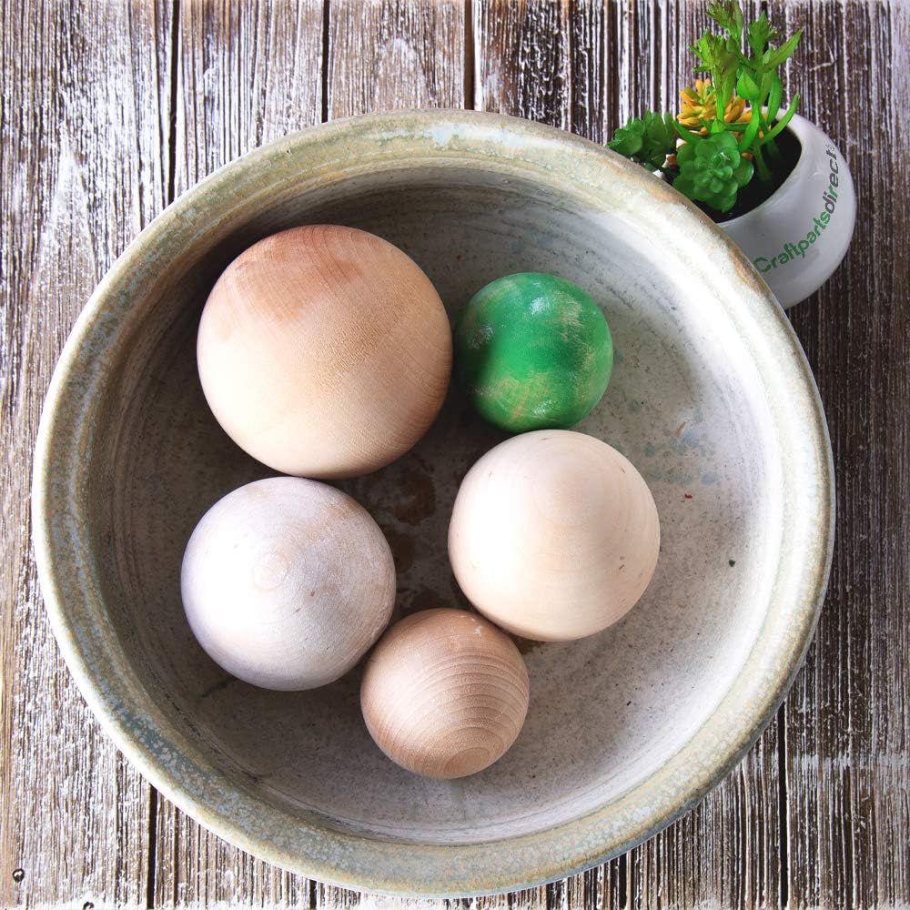 1 Inch Unfinished Wooden Balls Pack of 100