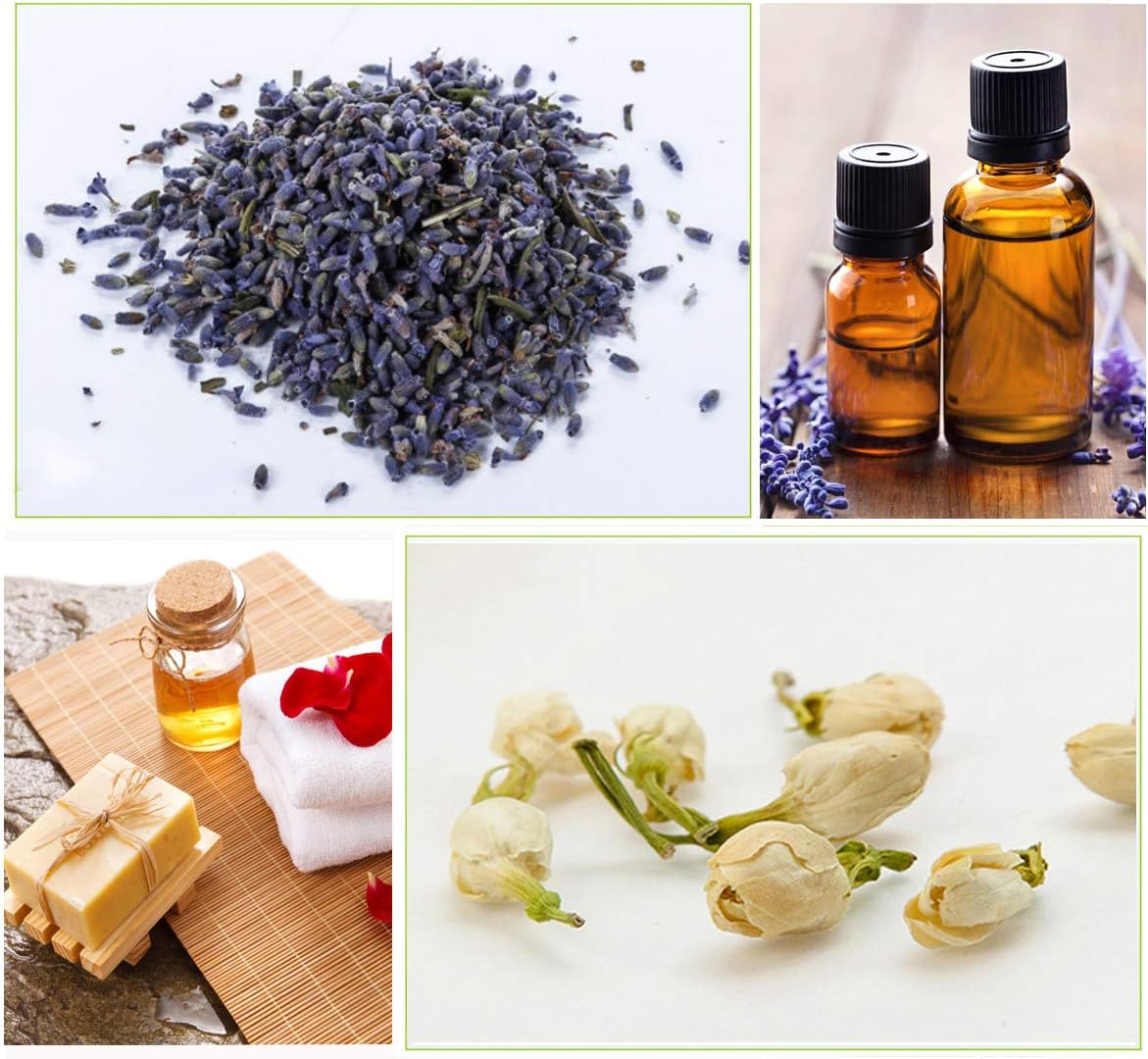 PNANA Dried Flowers Kit for Bath Bomb Soap Candle Making