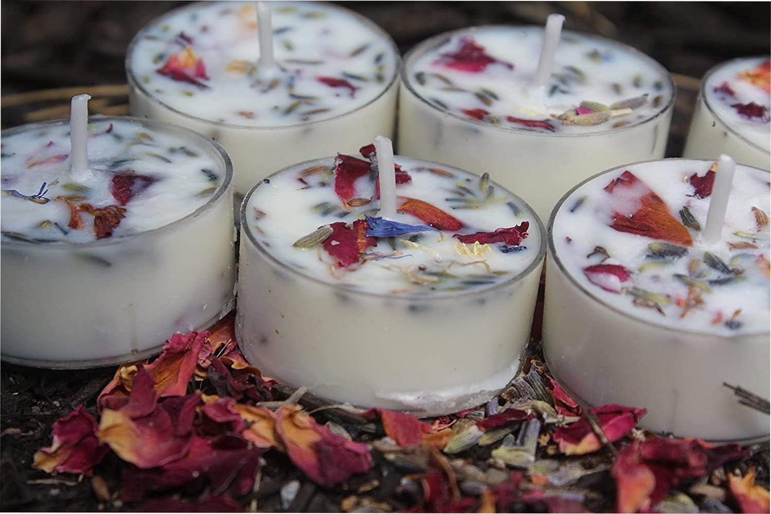 TooGet Dried Natural Flowers for Soap Making and Crafts