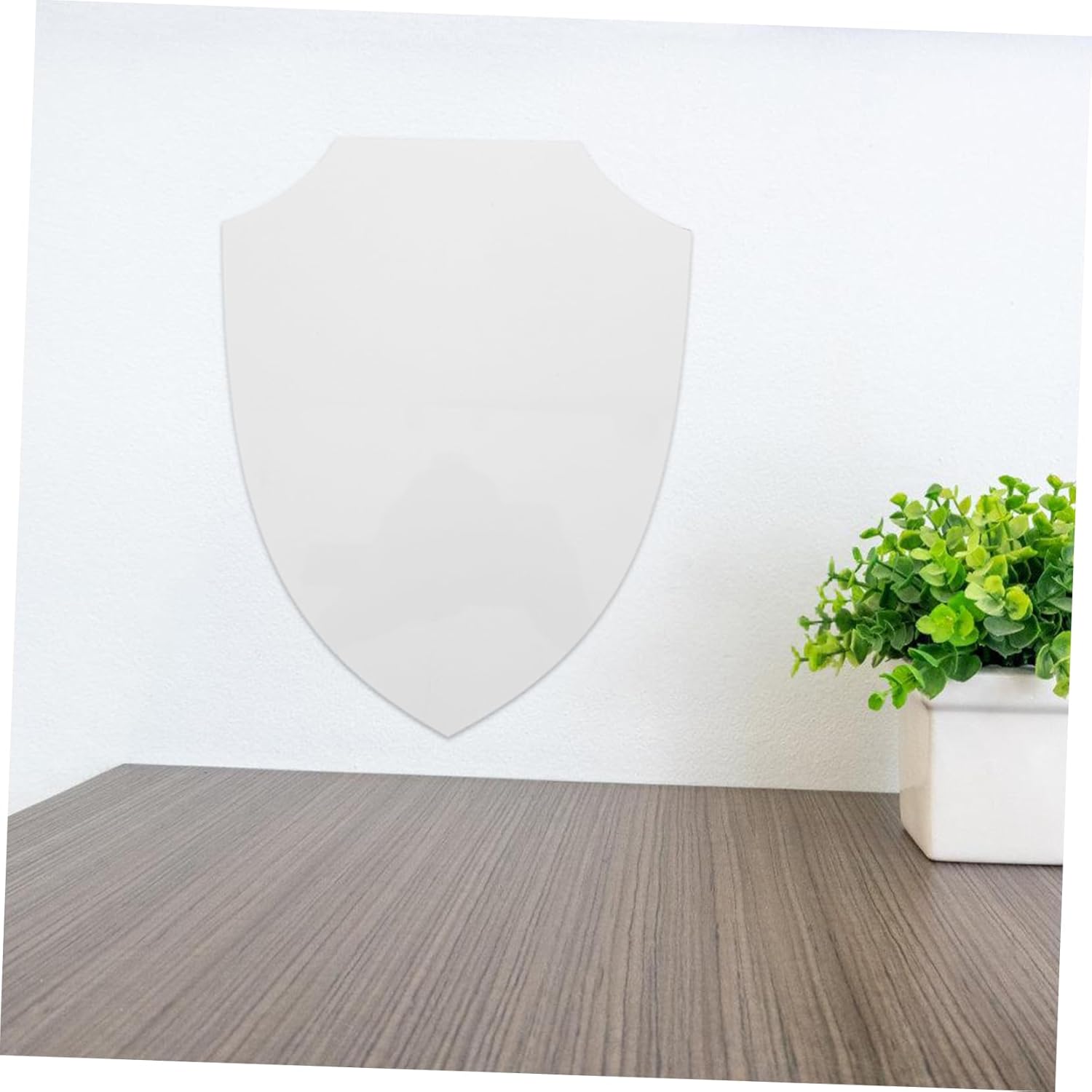 2pcs Sublimation Shield Cutout Photo Frame for Home Decor