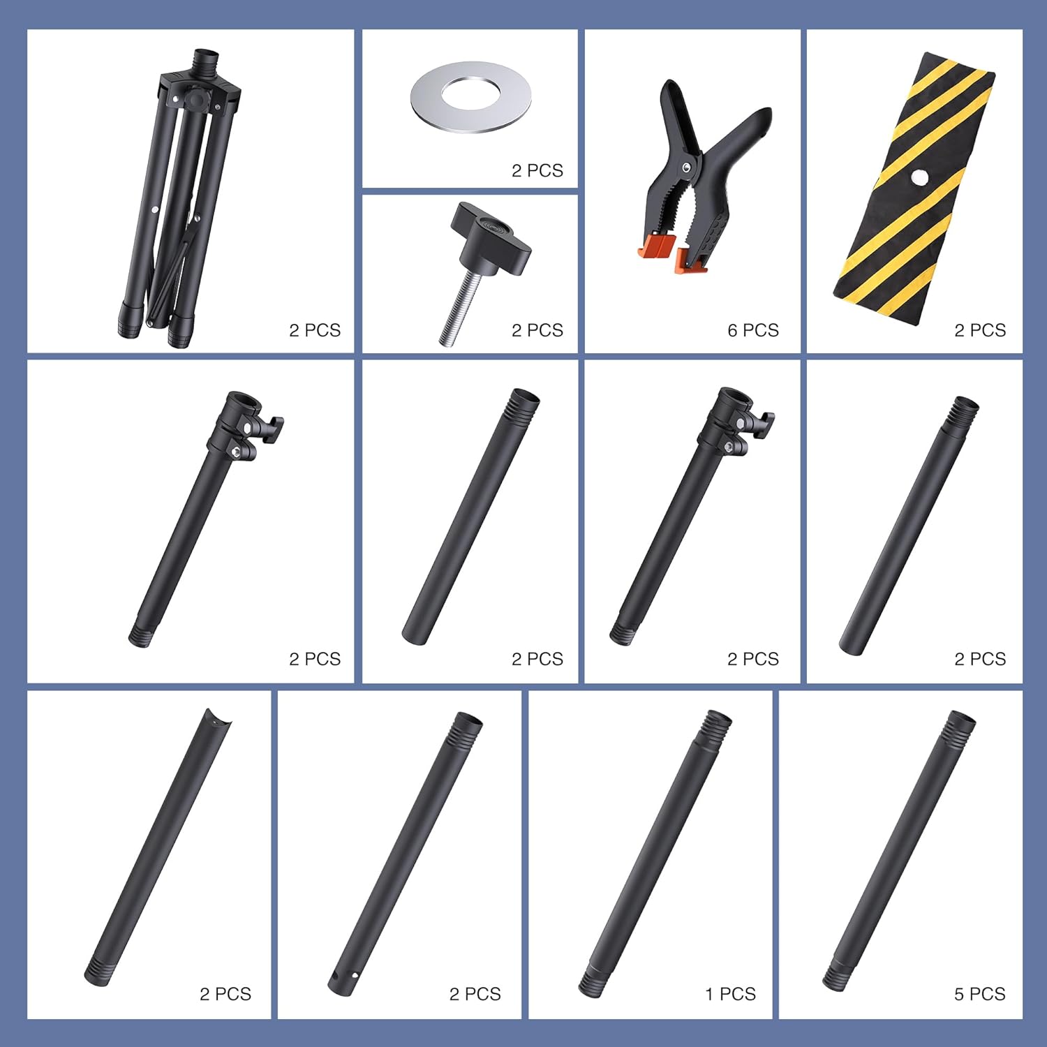 Adjustable Height and Width Backdrop Stand for Balloons Parties and Photo Sessions