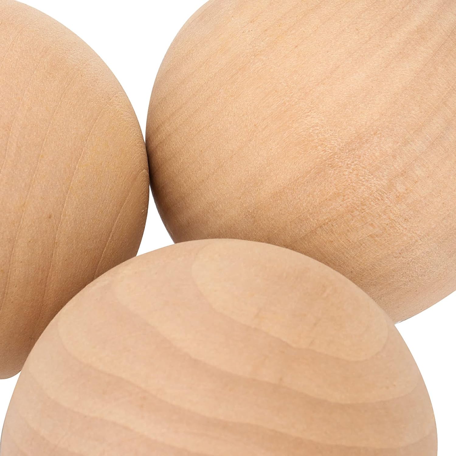 SEUNMUK 8 Pack 236 Inch Unfinished Wooden Balls for DIY Crafts