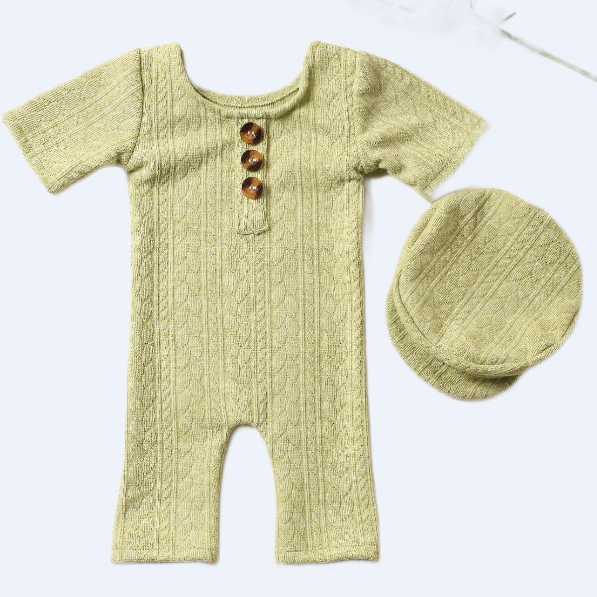 Vomdrok Newborn Baby Boy Photo Shoot Outfit Set